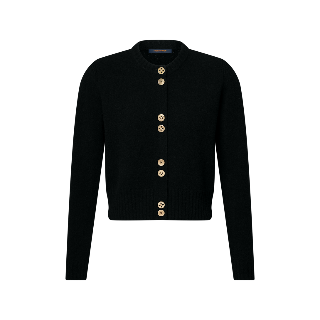 Monogram Button Cardigan - Women - Ready-to-Wear | LOUIS VUITTON ®